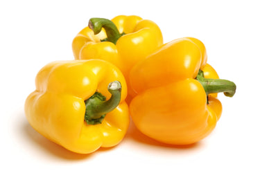 20 Organic Yellow MINI BELL PEPPER Sweet Mild Miniature Capsicum Annuum Vegetable Seeds